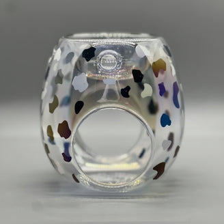Dalmatian wax melt burner for scented wax melts and home fragrance