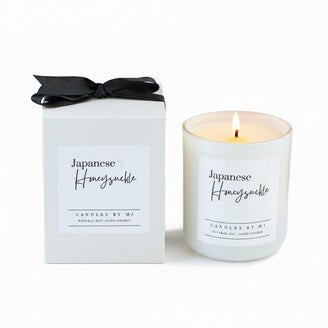 Japanese Honeysuckle soy candle handcrafted in Melbourne