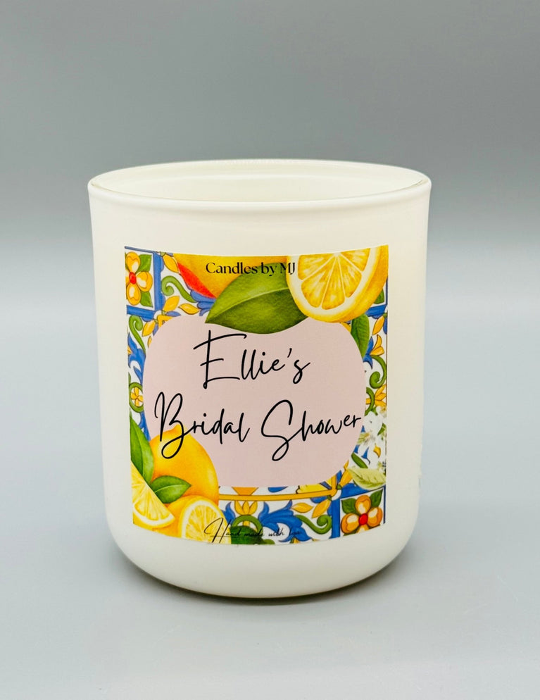Personalised Kitchen Decor Candle and Custom Fruit Soy Candle - Candles by MJ