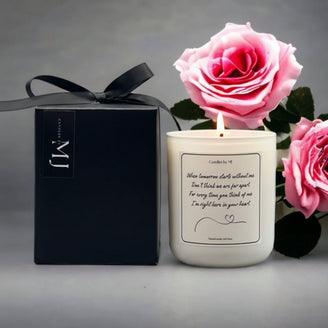 Sympathy Candle - When Tomorrow Starts Without Me... - Candles by MJ