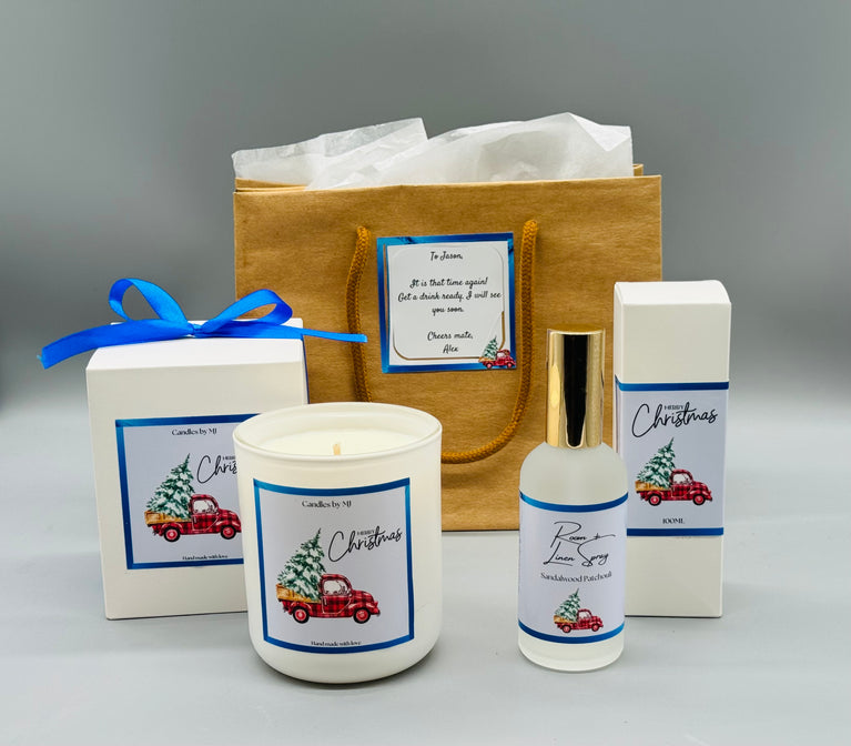 Christmas Gift Set with personalised message