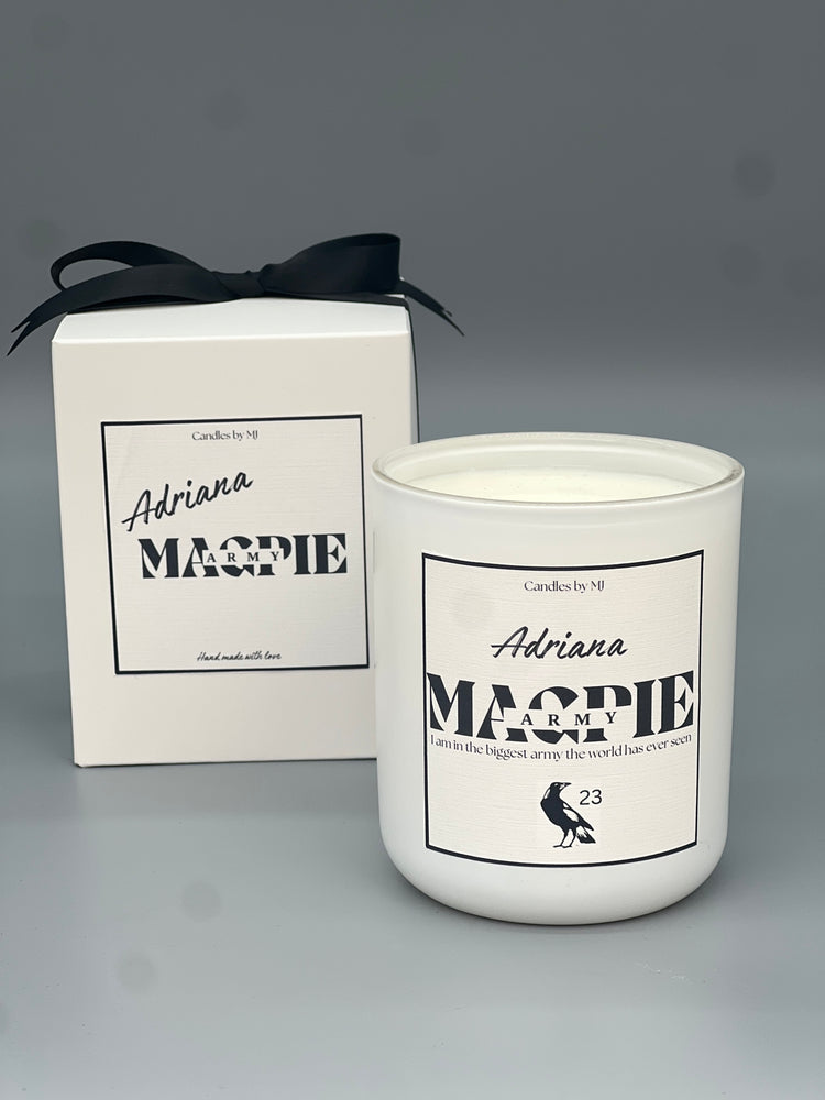 MAGPIE ARMY INSPIRED CANDLES