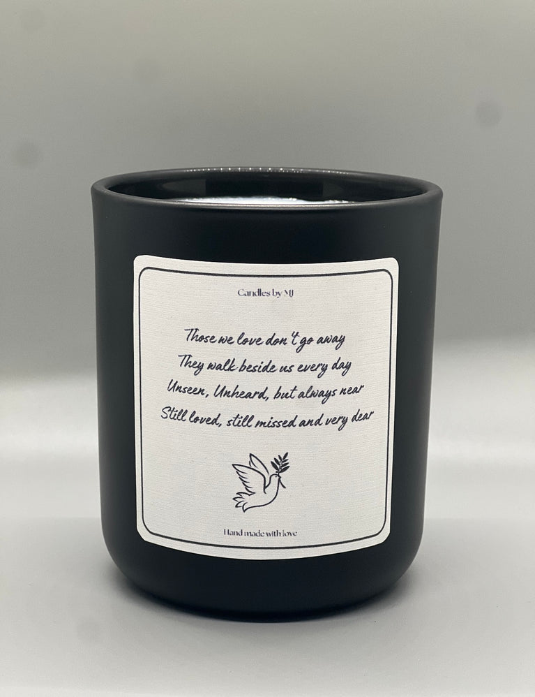 YOUR OWN WORDS - CUSTOM SYMPATHY CANDLE