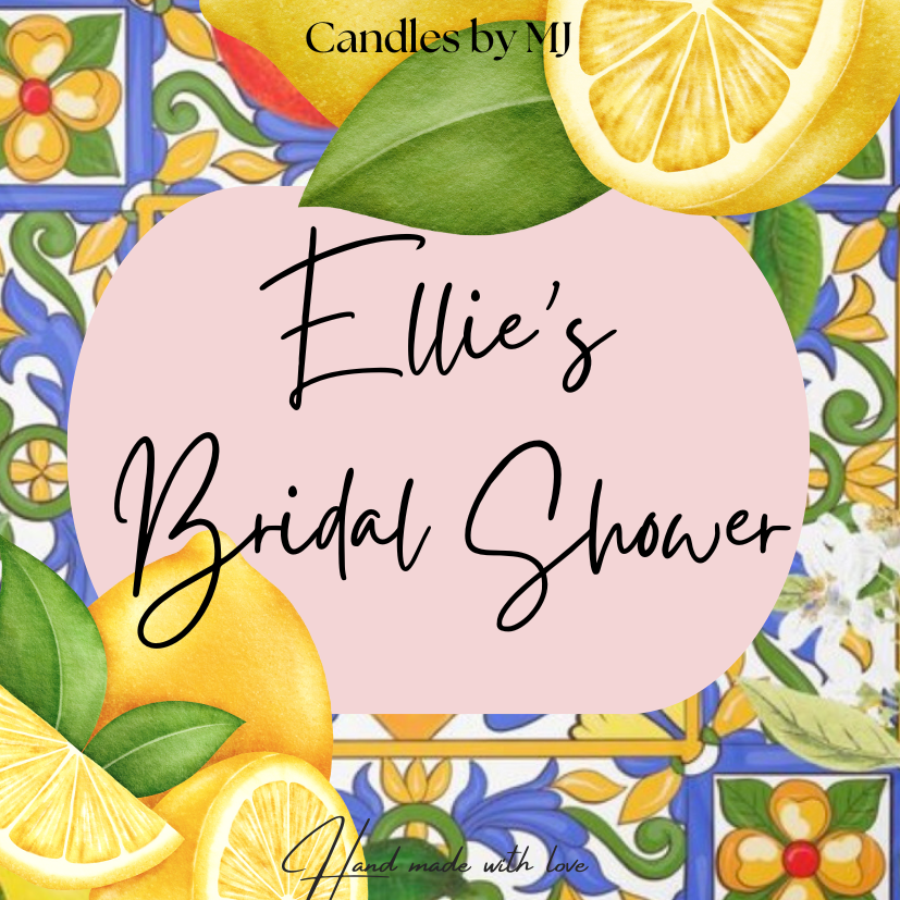 Personalised Kitchen Decor Candle and Custom Fruit Soy Candle - Candles by MJ