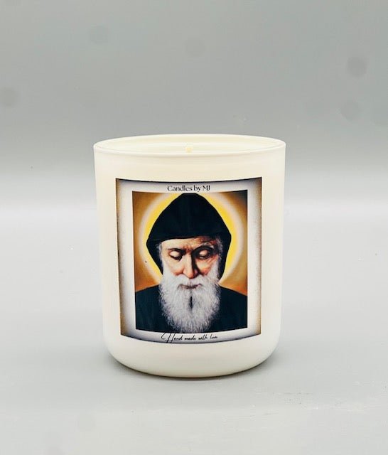 Saint Charbel Prayer Candle - Candles by MJ